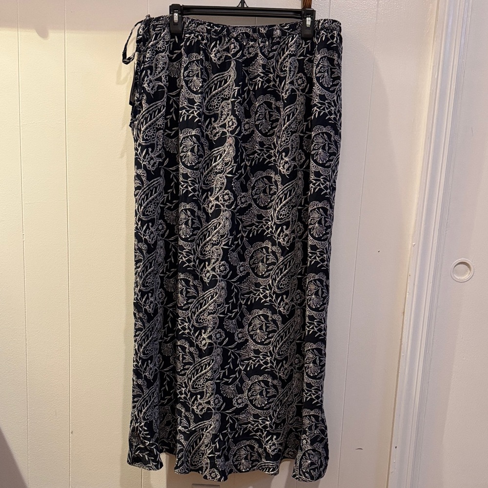 Universal Thread Ruffle Maxi Wrap Skirt - Picture 6 of 6